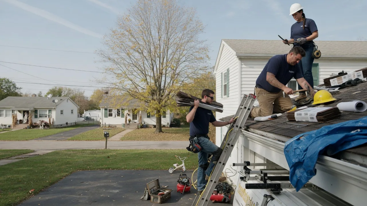 Local Roofing Contractors in Roscoe, IL near me